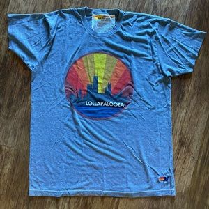 2016 Lollapalooza 25 years Aviator Nation tee - XL
